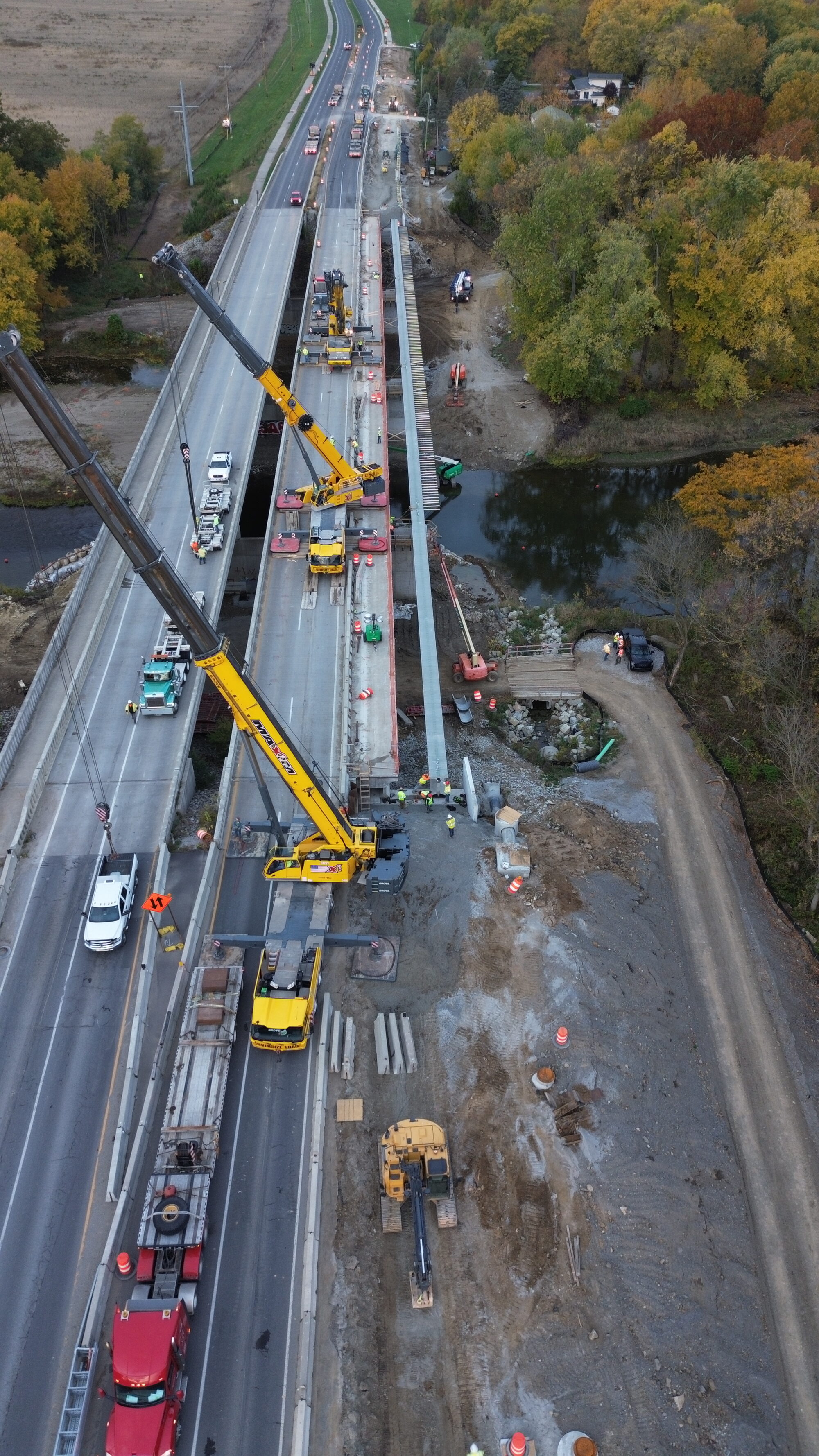 Decatur County Indiana Construction Projects Construction Under Way at INDOT’s 146th Street and Allisonville Road ...