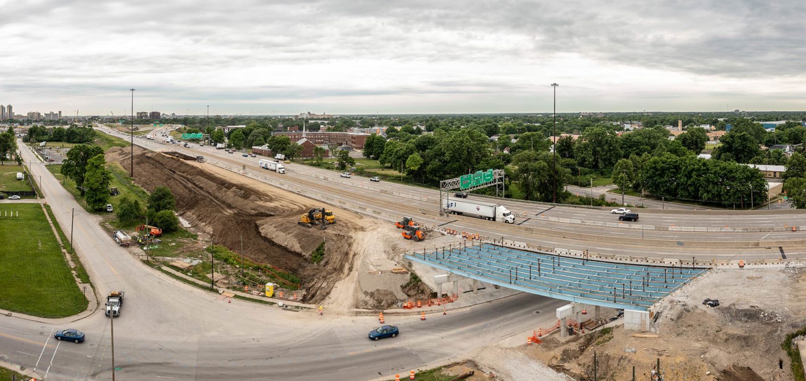 Split Interchange I-65 / I-70 North Split Reconstruction (INDOT) - Superior Construction